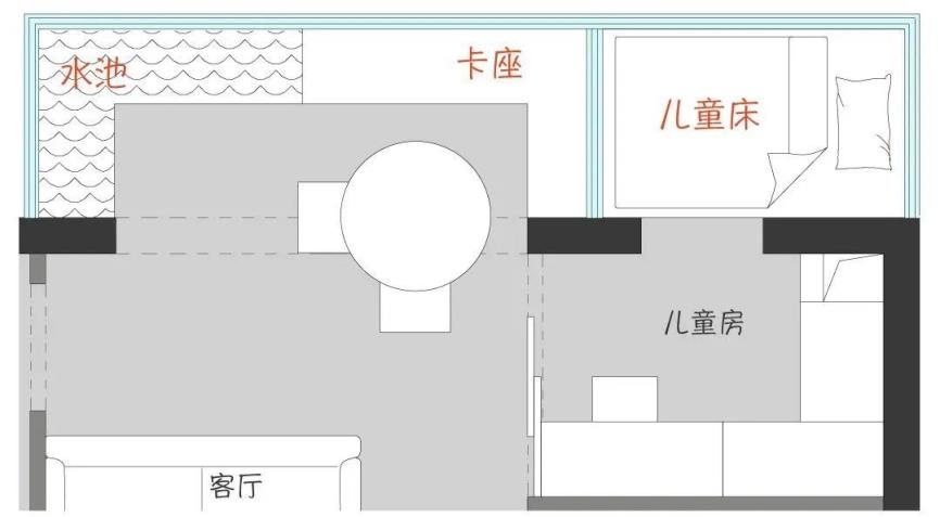 设计师|58m2小户型改造出一个后花园外加一个双人办公区你敢相信吗！内附超详细改造干货