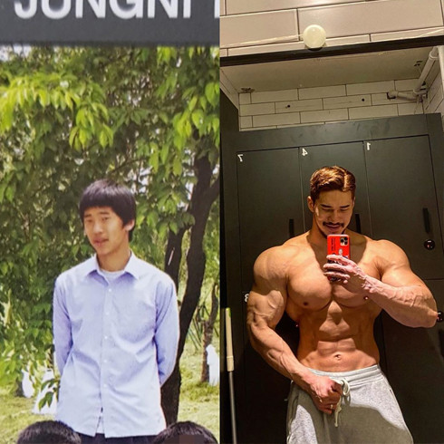 健身|身高187厘米,体重105公斤,12年专注撸铁,打造逆天身材