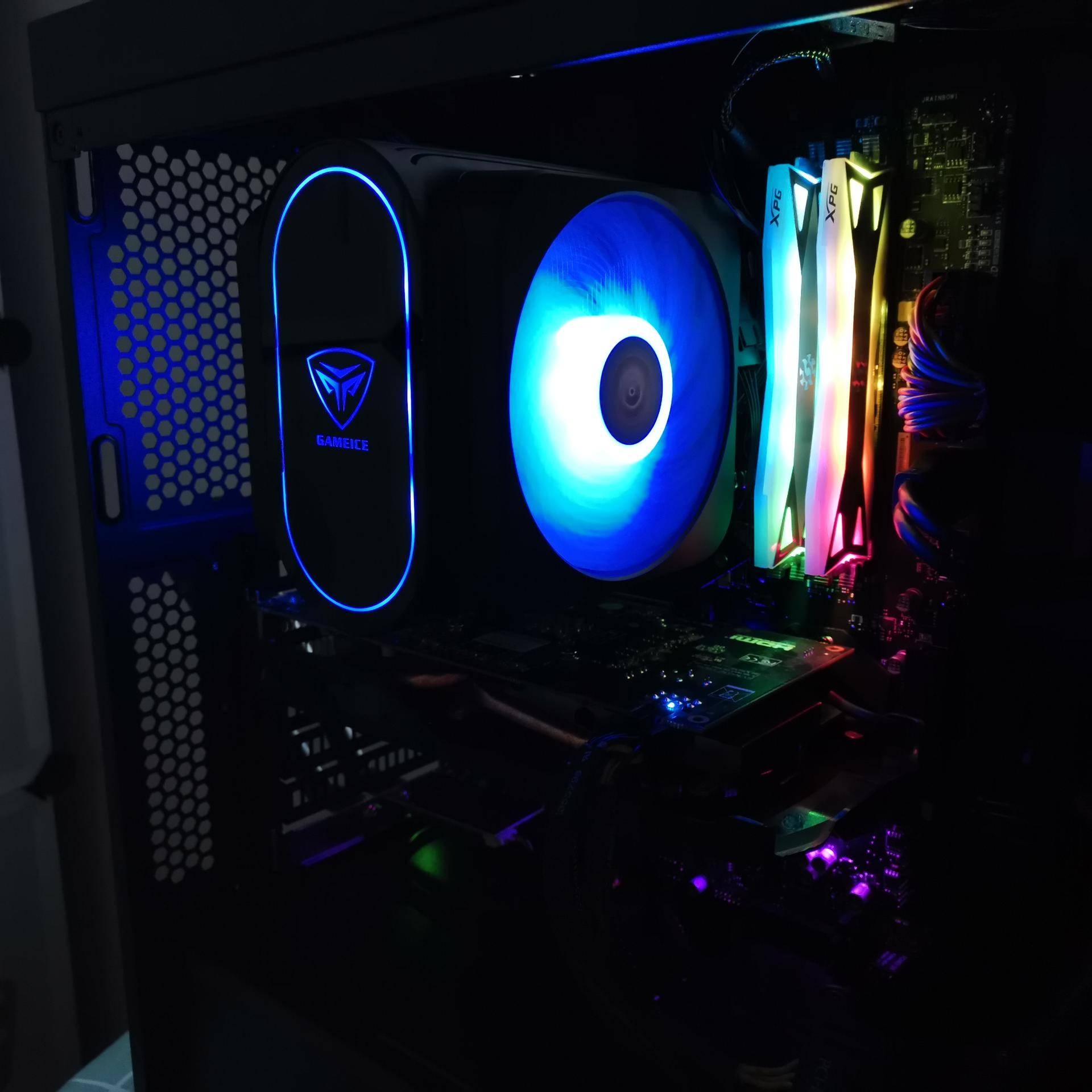 小米科技|真材实料有颜值——超频三 东海逐鹿 GI-D66A RGB 塔式散热器开箱