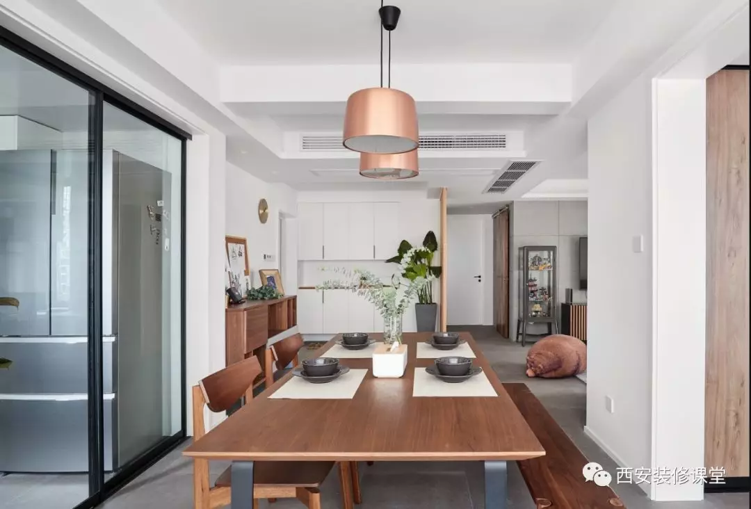 【北欧】三室北欧，125m2木质温馨婚房