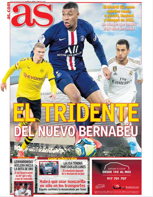 『皇家马德里』新三叉戟诞生！皇马2021年惊人豪购计划曝光，集齐足坛最强两大帝星