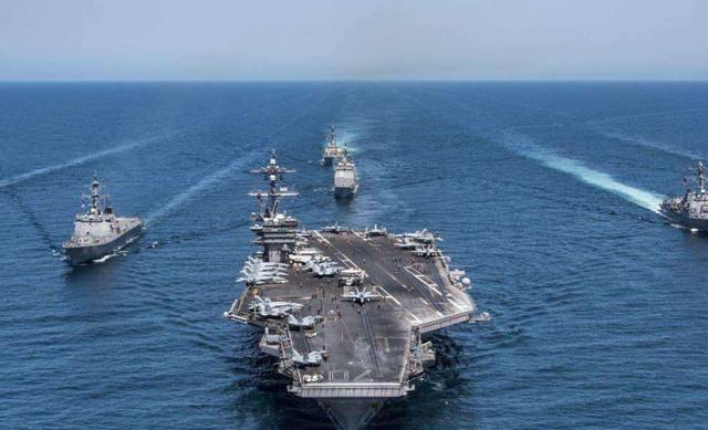 美军|该出手时就出手！美航母刚在南海演习完，火箭军就发射一枚东风26