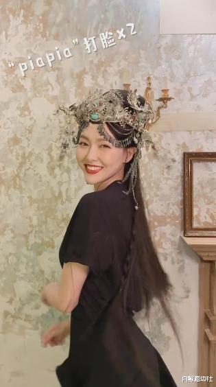 「唐嫣」唐嫣产后火速瘦身,新剧中分额头太显眼,脸发胖被45岁佘诗曼艳压