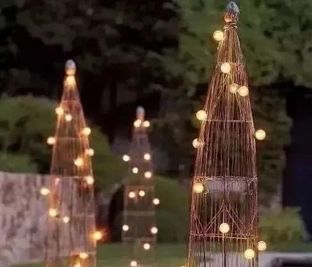 一盏灯，美了一个院子！