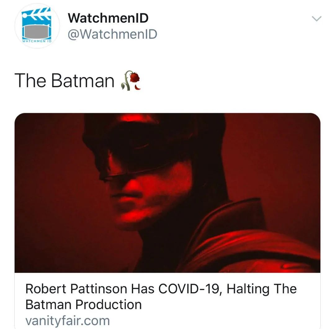 罗伯特·帕丁森|天啊!连他都感染了!