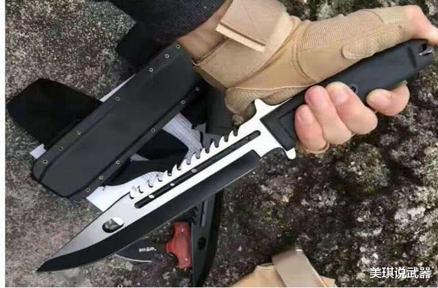 三棱军刺|全球3大著名军刀：第1比三棱军刺还凶悍，二战美军用来打扫战场