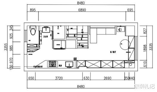 |不慌不忙断舍离，35㎡装出两房一厅，全屋一尘不染毫无杂物