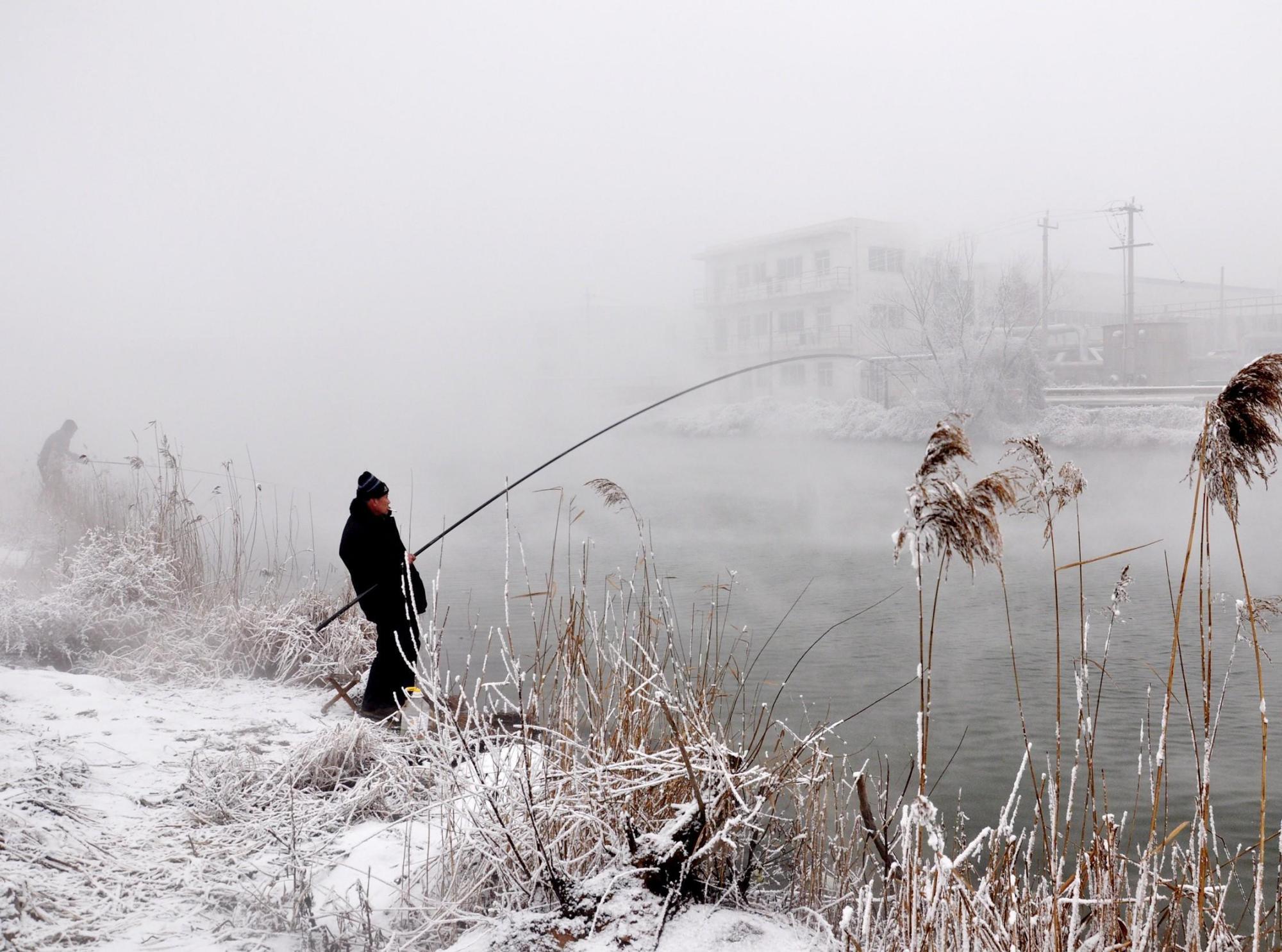 饵料|冬钓！真不是穷人能玩的，“穷人”去黑坑也钓不到鱼