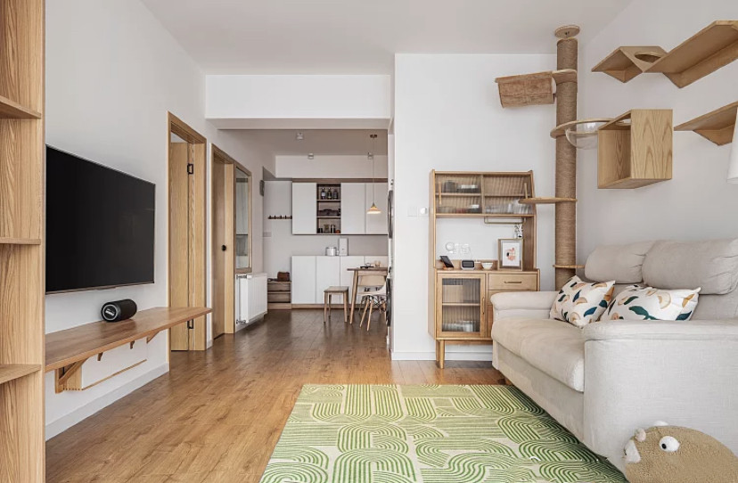 |65平日式风，好看又实用，收纳全面升级！