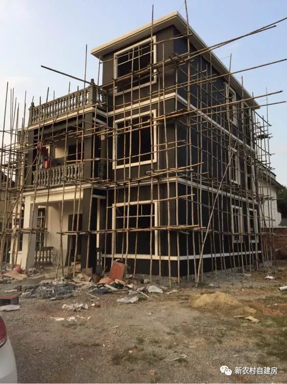 『』花了40多万给父母建别墅,却因外墙装修被嫌弃