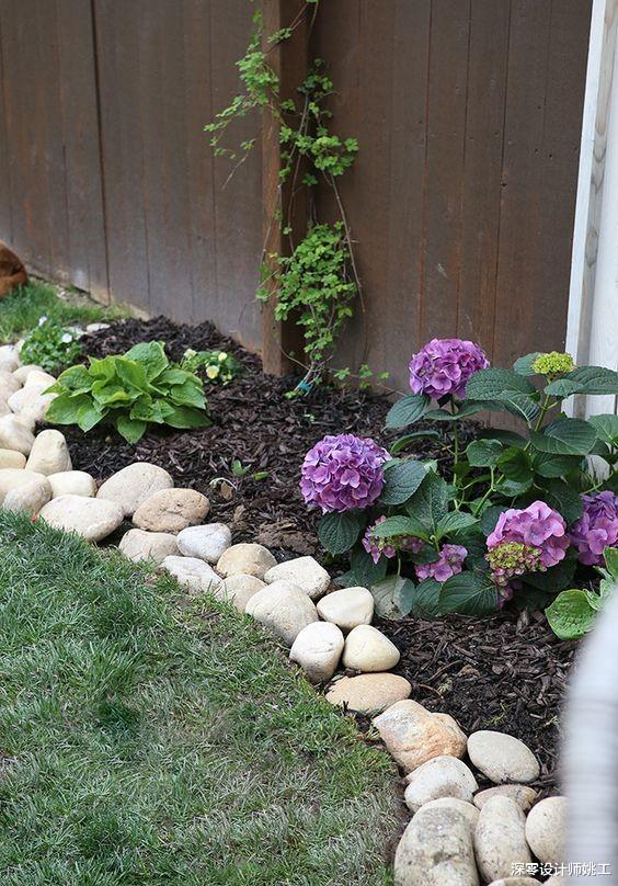 |如果我有院子,墙边也要走圈鹅卵石,不止是装饰,房子也跟着增值