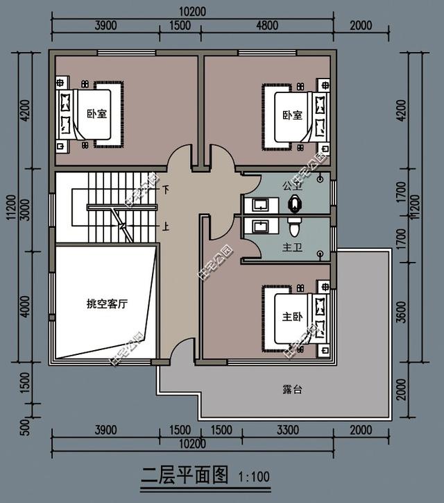 |车子买不起，车库必须有，8套带车库农村自建房图纸分享