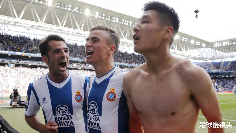 [武磊]2-0！武磊疯狂庆祝，1年前西班牙人进欧战，现在只剩1%可能保级