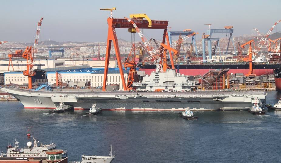 「」中国第3艘航母藏在哪？美国调动卫星，到底发现了什么？