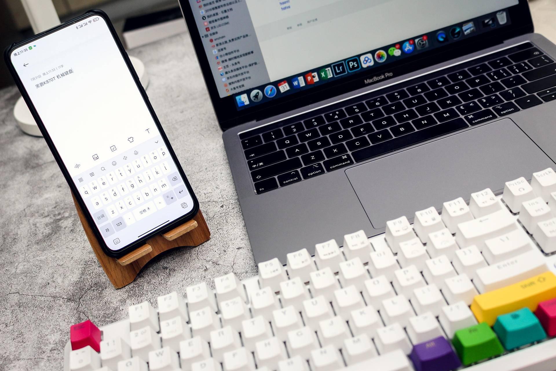 程序员|黑爵K870T三模RGB机械键盘，你想要的它都有