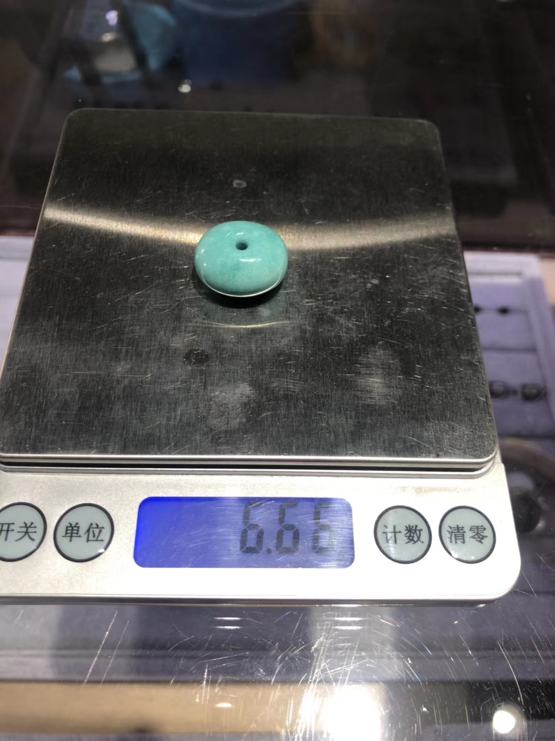 绿松石@绿松石购买原石有多坑？12克的原石被活生生加工掉一半