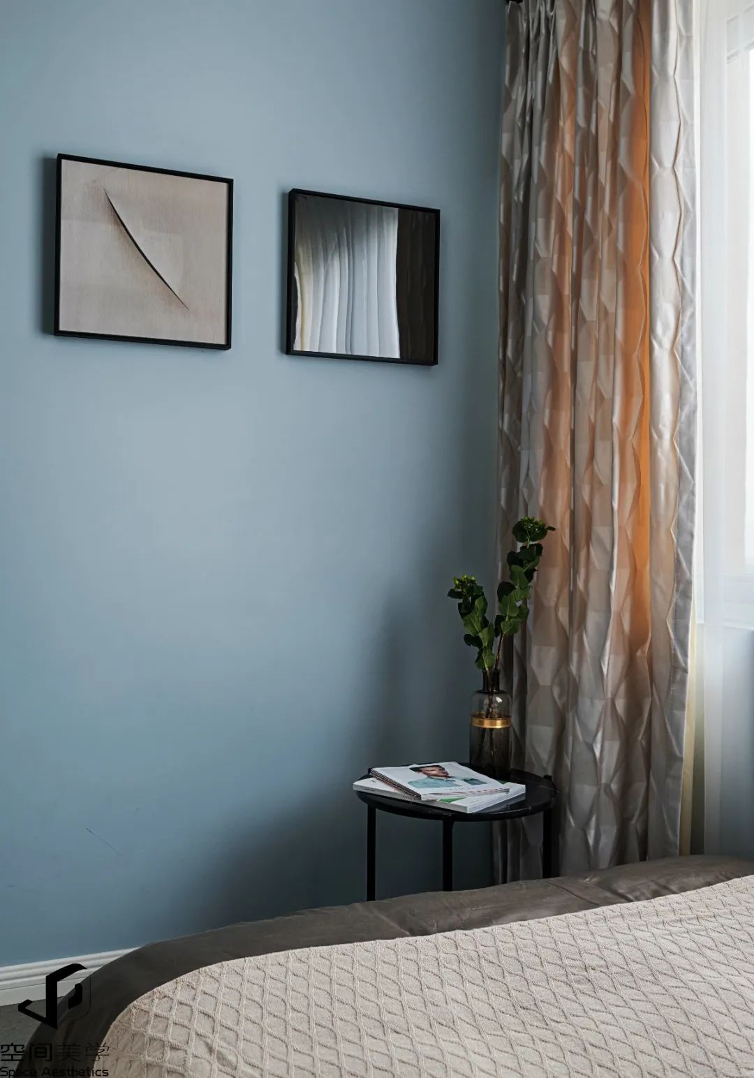 ##70平简约小户型，木质与轻奢元素，恬静舒适的空间，住出惬意感