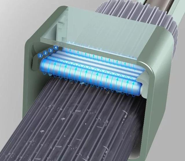 新型免手洗拖把！脏东西用水一冲就干净！还能360°无死角清洁