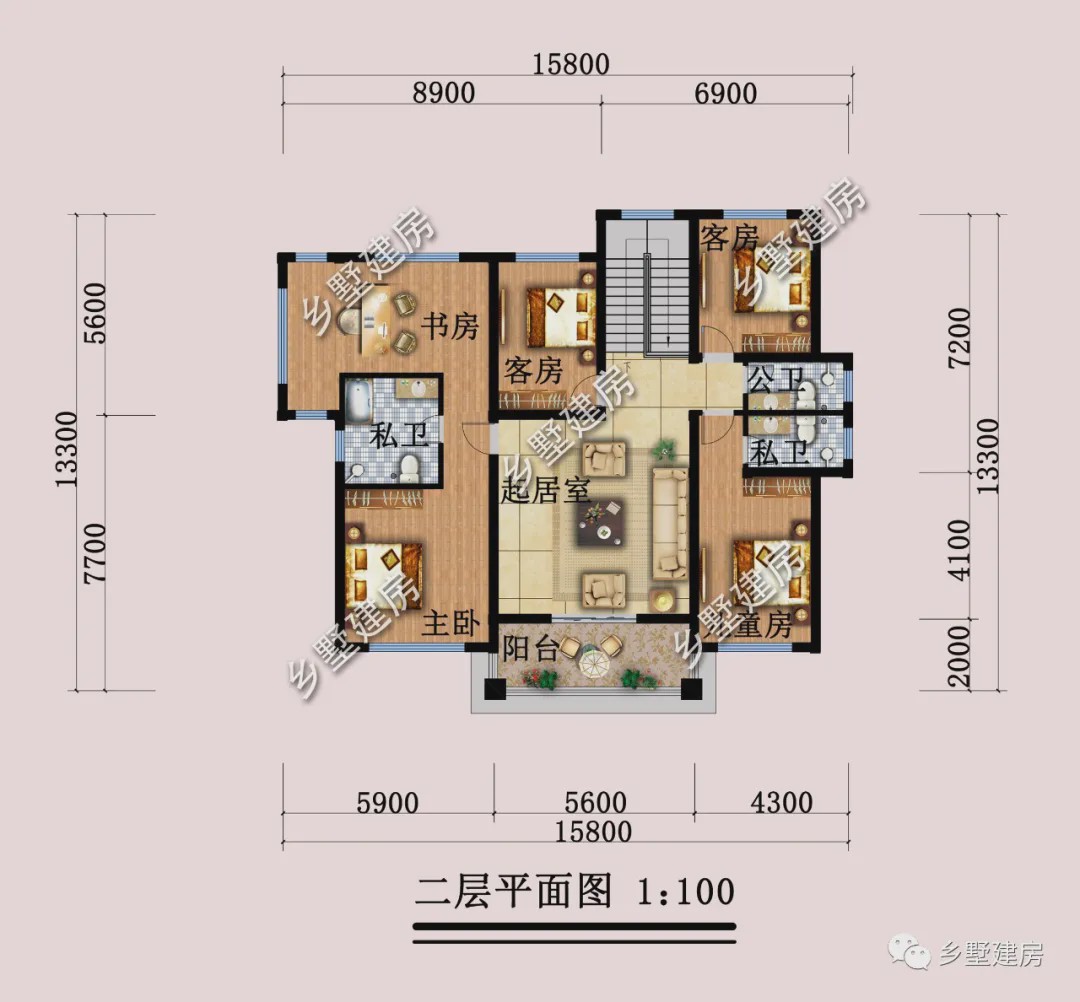 ：百看不厌现代风二层别墅，浪漫与庄严的结合，农村建房的新篇章！