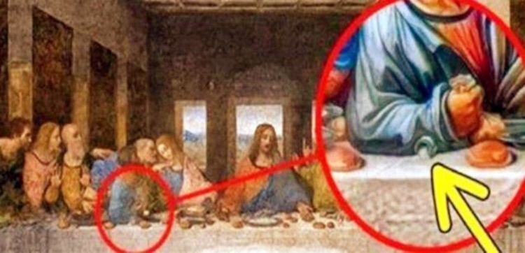 达·芬奇|惊奇发现：名画《最后的晚餐》或暗藏宇宙密码，达芬奇是外星人？