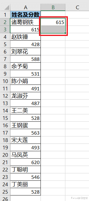 excel|Excel – 如何将一列数据隔行拆分成两列？