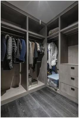|5款衣帽间布局，解决各种户型大小难题！难怪女人这么喜欢衣帽间