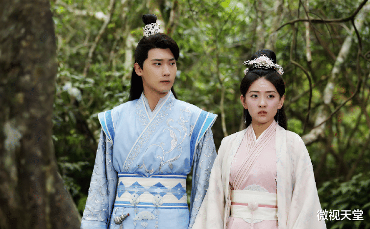 邢昭林:《你是我的命中注定》新剧照,梁洁红衣造型绝美,邢昭林温柔帅气