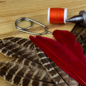 |飞钓飞蝇钓绑钩工具套装，钓鱼中高尔夫，Fly Tying Starter Kit