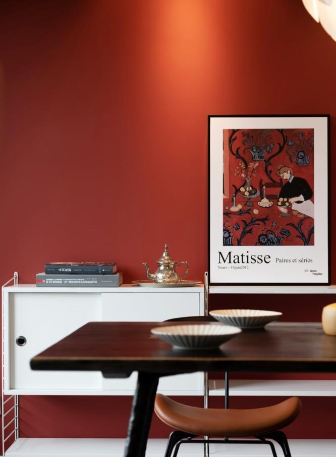 背景墙|她家240平房子每1㎡都想偷回家,配色也太好看了吧,忍不住晒晒