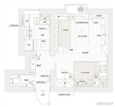 『』刚完工的35㎡小公寓,储物空间充足又功能强大,巧妙极了,晒晒!
