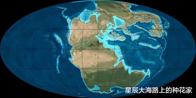 古生物学|3亿年前的文明地图，中国一直可以走到澳洲，世界是一片大陆！