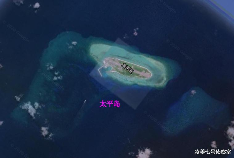 【太平岛】南海太平岛面积为0.43平方公里，是南沙第一大自然岛，发展价值巨大