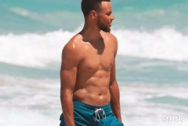 「斯蒂芬·库里」被NBA瘦子球员骗了多久？库里一身肌肉，杜兰特拥有麒麟臂