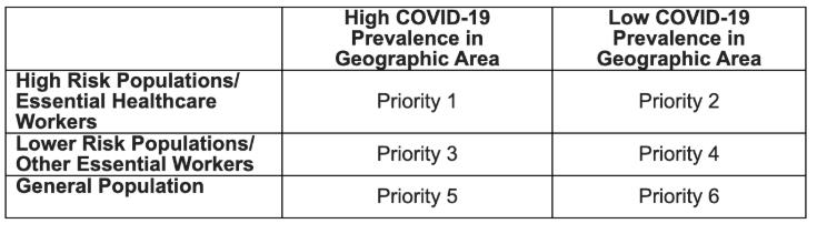 紐約概述瞭確定COVID疫苗分配優先級的初步策略-圖2