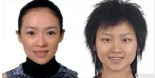 「证件照」明星证件照，拉到刘亦菲的时候眼前一亮，尚雯婕以前长这么软妹啊