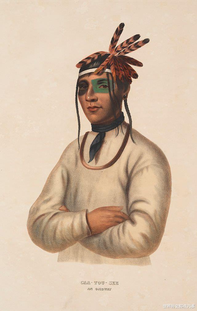 舊影拾記：19世紀，印第安人到華盛頓談判，美國畫傢給他們畫像-圖6