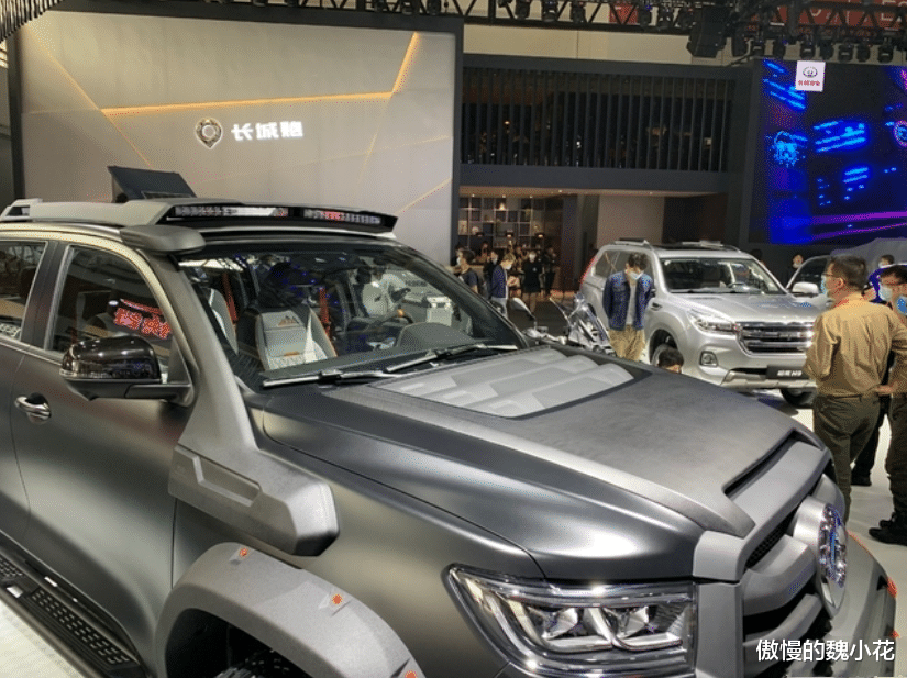 长城炮|国产最强皮卡“长城炮”黑弹版亮相，哑光车漆，性能可媲美猛禽！