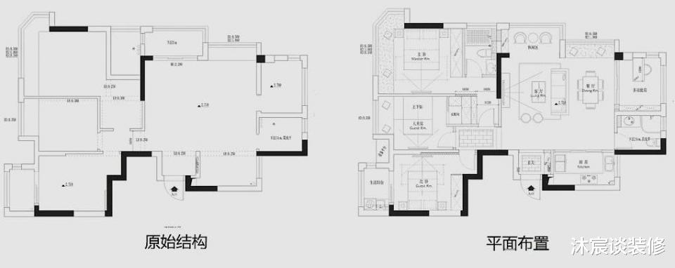 |越来越多人喜欢横厅，看完她家，发现不是一般的大气，简约又高级
