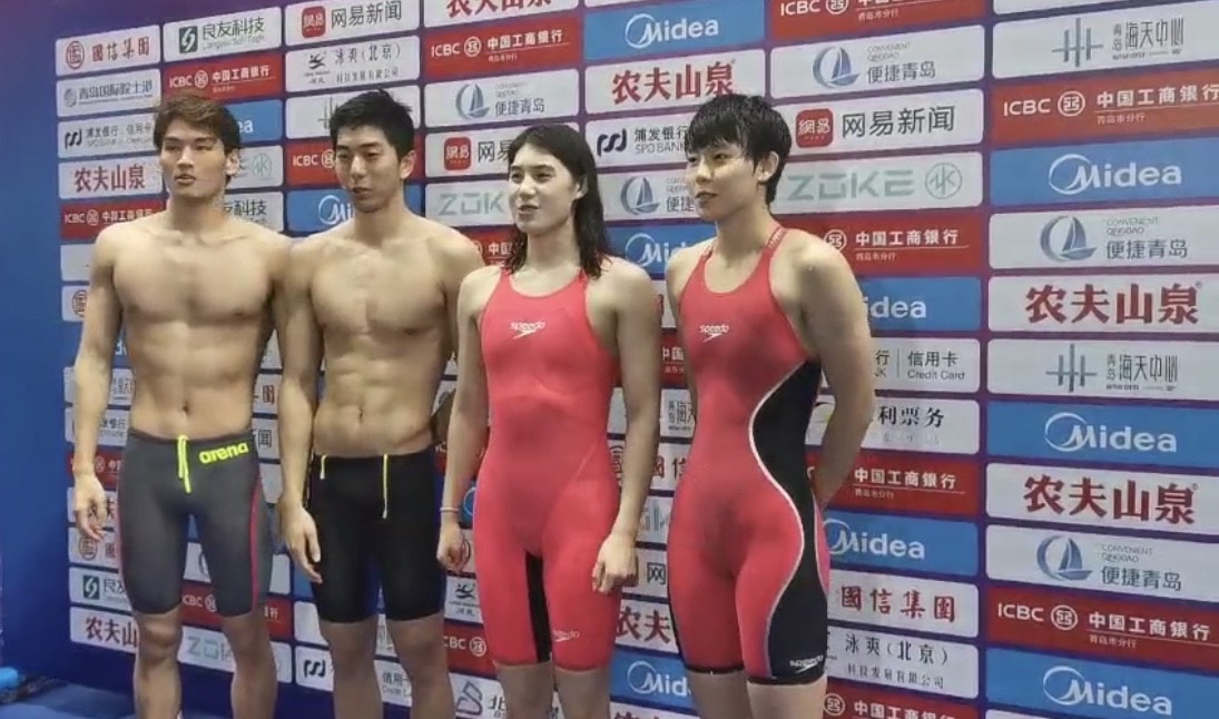 世界纪录|2020泳坛首项世界纪录诞生！中国游泳惊艳世界，叶诗文意外进决赛