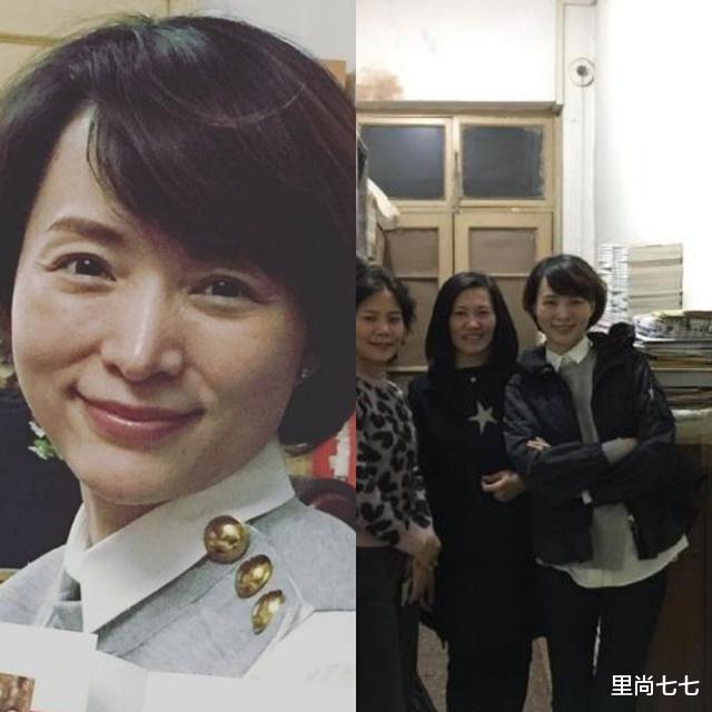 董卿|董卿被偶遇素颜也太美了，罕见穿休闲装，优雅剥螃蟹不失一姐气场