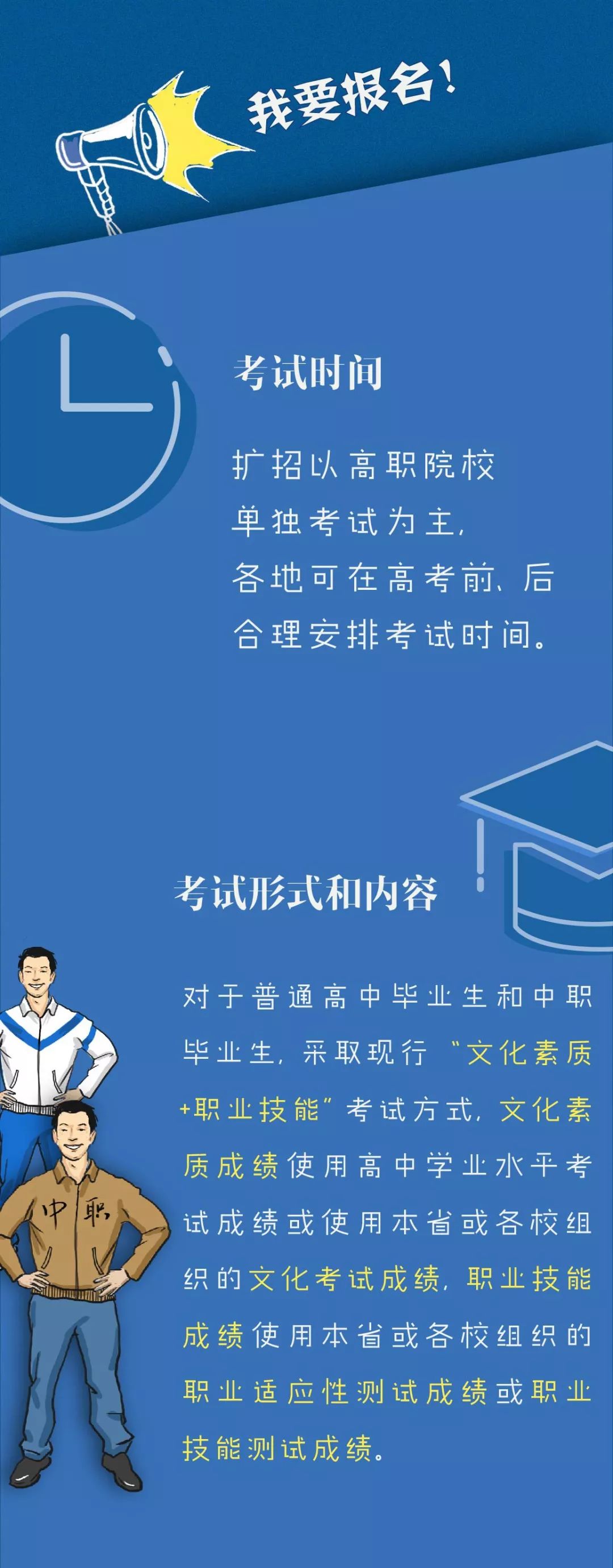[高职]高职扩招100万，中职对口升学渠道畅通！