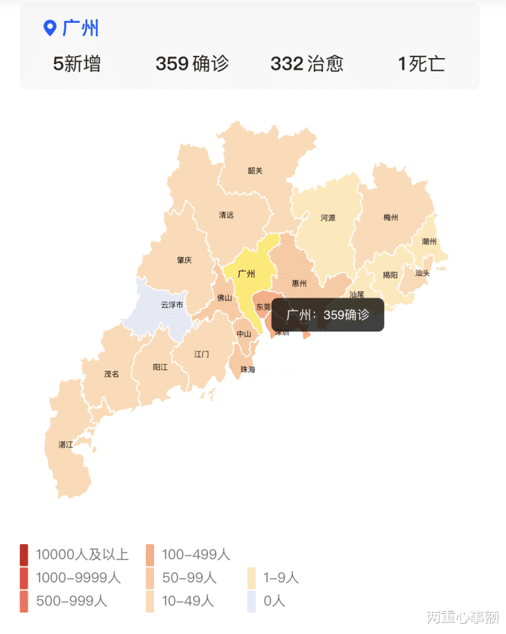 [马鲁万·费莱尼]最新冠状肺炎疫情实时数据，截止至3月19日23时，广东新增确诊9例！