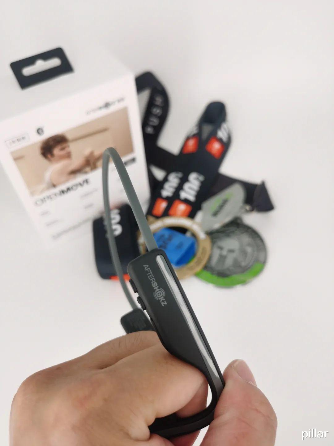 骨传导耳机|【柱子七彩早餐】韶音骨传导运动耳机OpenMove，值得购买的好耳机