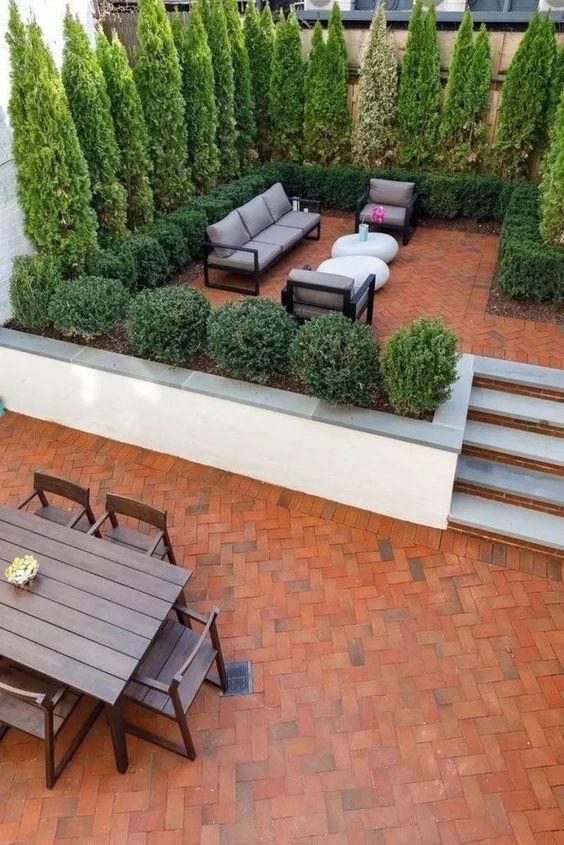 「」家居这样错层设计，错落有致一次拥有2个庭院，大气好看