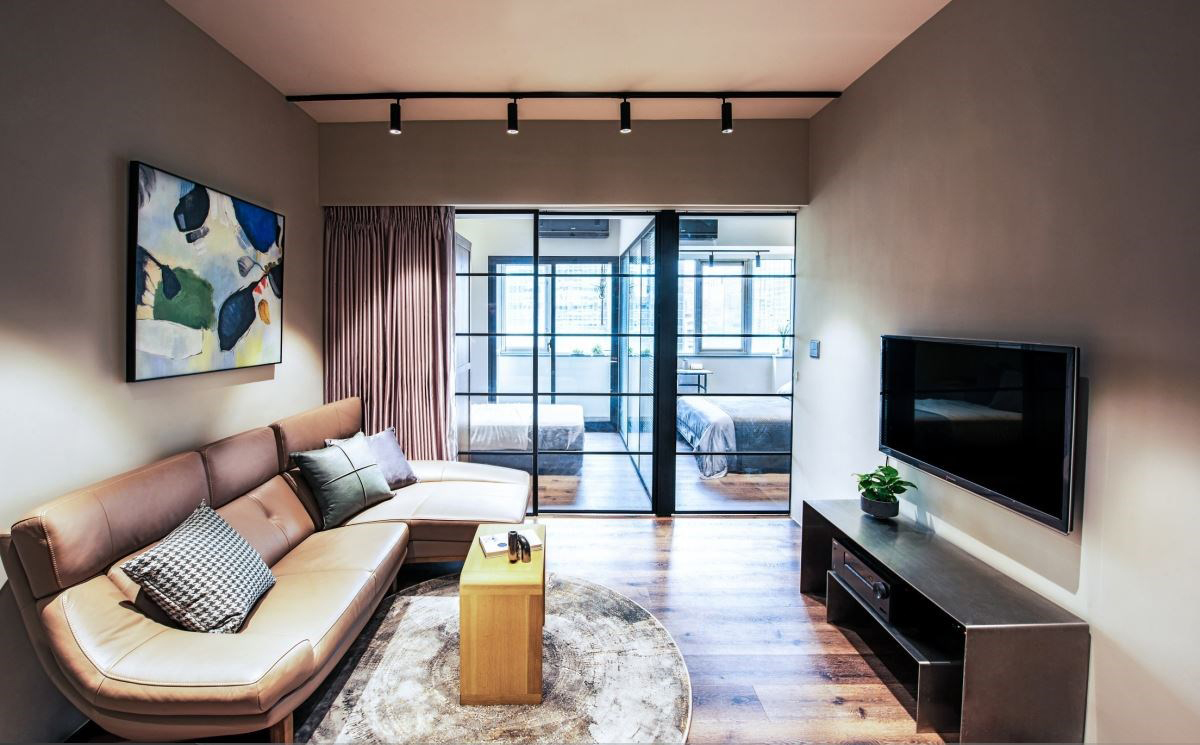 「」小宅的透明放大术!老屋化身轻工业住宅,为一家三口带来满满采光