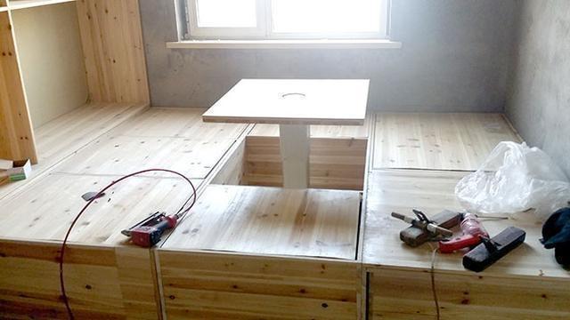 【木工】全屋只花了2万块钱,没想到木工做的柜子比定制还美!太逆天了