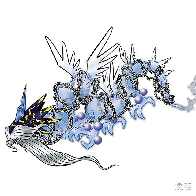 「数码宝贝」数码宝贝：传说中的四大龙，站在数码世界顶点的存在