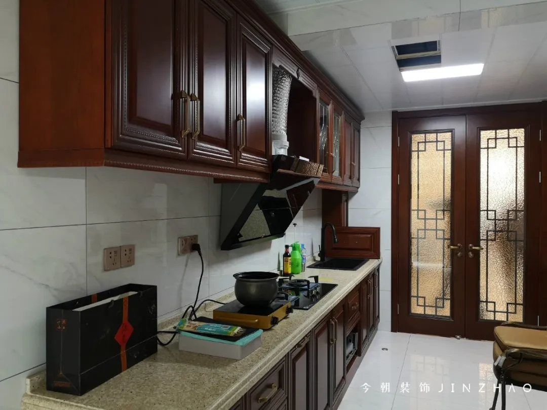 天山@【完工实拍】天山熙湖260平新中式风格，让设计与家完美结合！