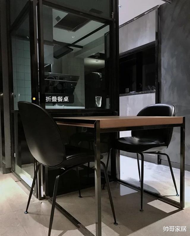 |邻居家厨房设计的太棒了，厨房门秒变餐桌真实用，一般人想不到！