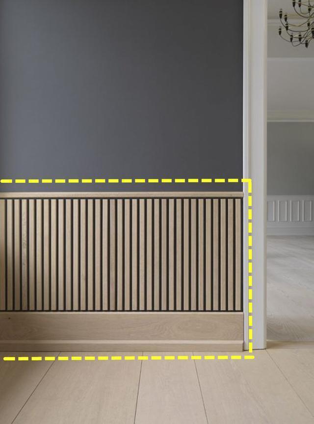 |花几万给墙面刷漆，还不如几根木条来得美观实用，新房就这样做